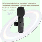 Wireless Lapel Microphones For Android Type C Device