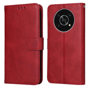 For Honor X9 / X30 / Magic4 Lite JSM Calf Texture Leather Phone Case(Red)