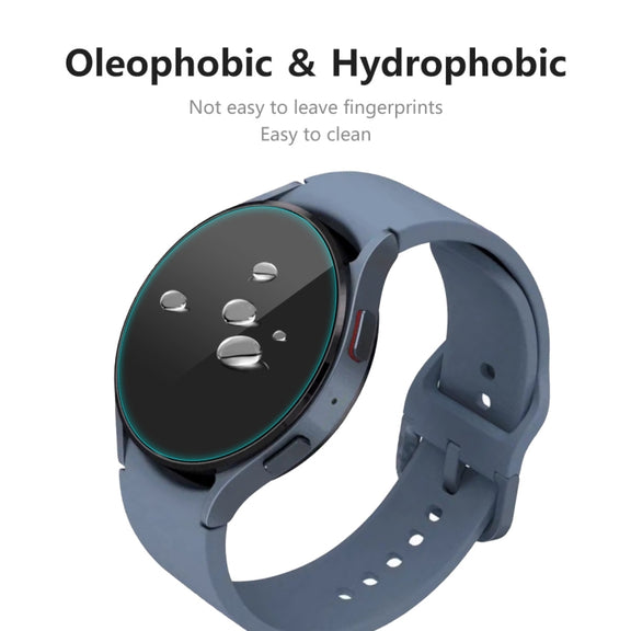 2 PCS For Samsung Galaxy Watch5 44mm ENKAY 0.2mm 9H Tempered Glass Screen Protector Watch Film