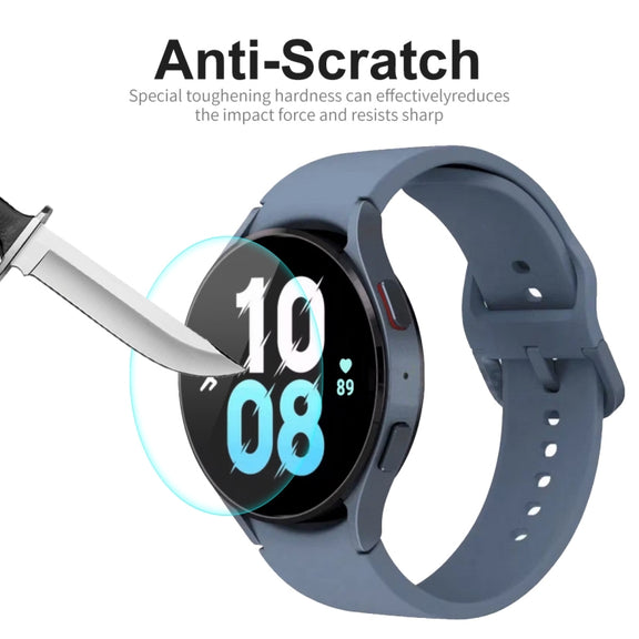 2 PCS For Samsung Galaxy Watch5 44mm ENKAY 0.2mm 9H Tempered Glass Screen Protector Watch Film