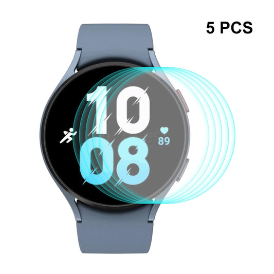 5 PCS For Samsung Galaxy Watch5 44mm ENKAY 0.2mm 9H Tempered Glass Screen Protector Watch Film - Screen Protector by ENKAY | Online Shopping South Africa | PMC Jewellery | Buy Now Pay Later Mobicred