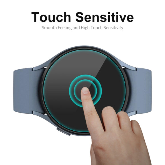 5 PCS For Samsung Galaxy Watch5 44mm ENKAY 0.2mm 9H Tempered Glass Screen Protector Watch Film