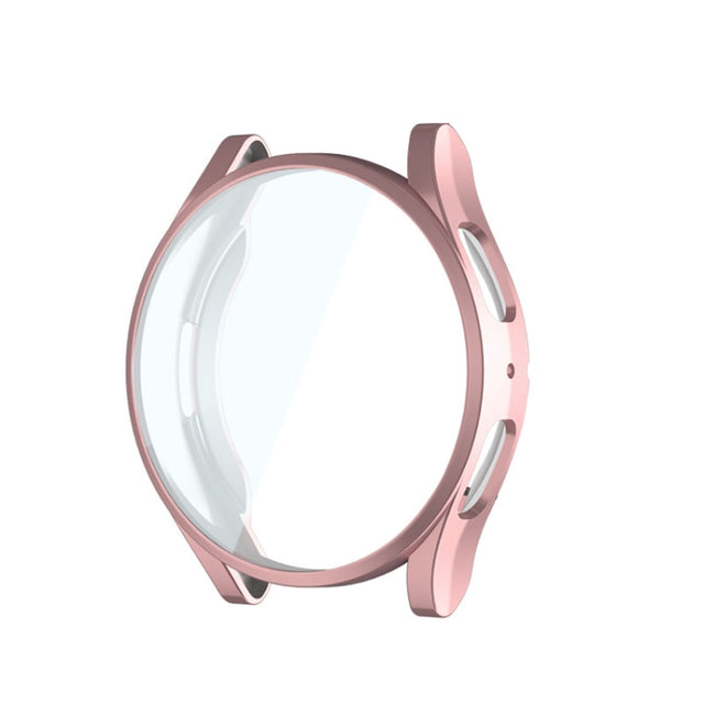 For Samsung Galaxy Watch5 40mm ENKAY Hat-Prince Full Coverage Electroplated Soft TPU Case(Pink) - Watch Cases by ENKAY