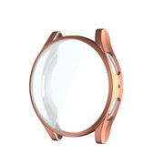 For Samsung Galaxy Watch5 44mm ENKAY Hat-Prince Full Coverage Electroplated Soft TPU Case(Rose Gold) - Watch Cases by ENKAY