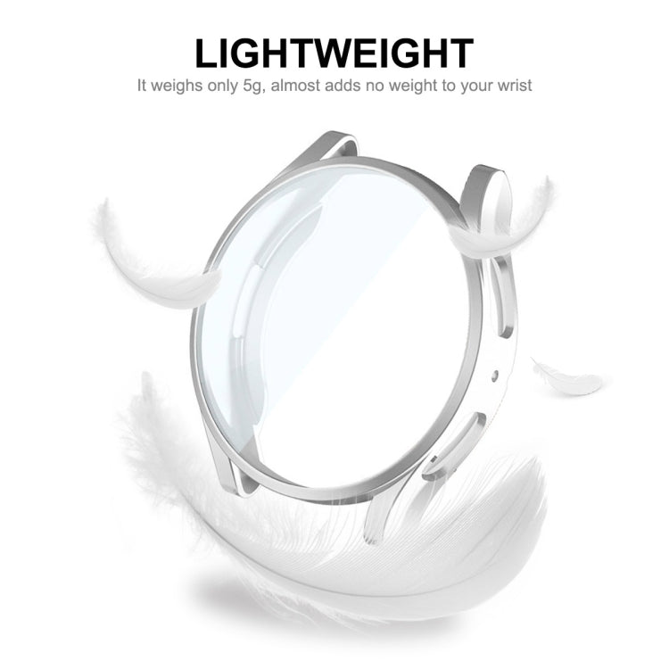 For Samsung Galaxy Watch5 44mm ENKAY Hat-Prince Full Coverage Electroplated Soft TPU Case(Rose Gold) - Watch Cases by ENKAY | Online Shopping South Africa | PMC TechLife | Buy Now Pay Later Mobicred