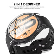 For Samsung Galaxy Watch 5 40mm ENKAY Hat-Prince Full Coverage Transparent Soft TPU Case - Watch Cases by ENKAY