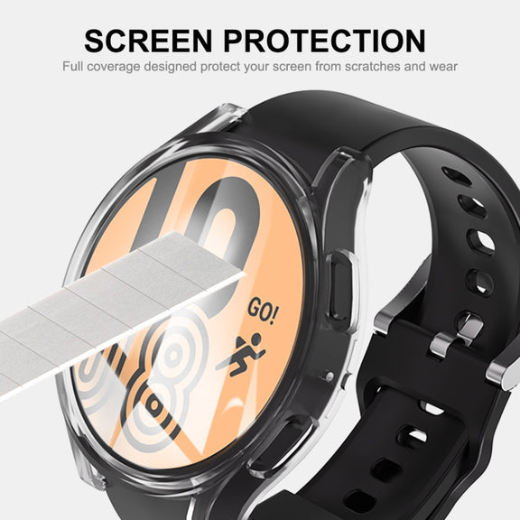 For Samsung Galaxy Watch 5 40mm ENKAY Hat-Prince Full Coverage Transparent Soft TPU Case - Watch Cases by ENKAY