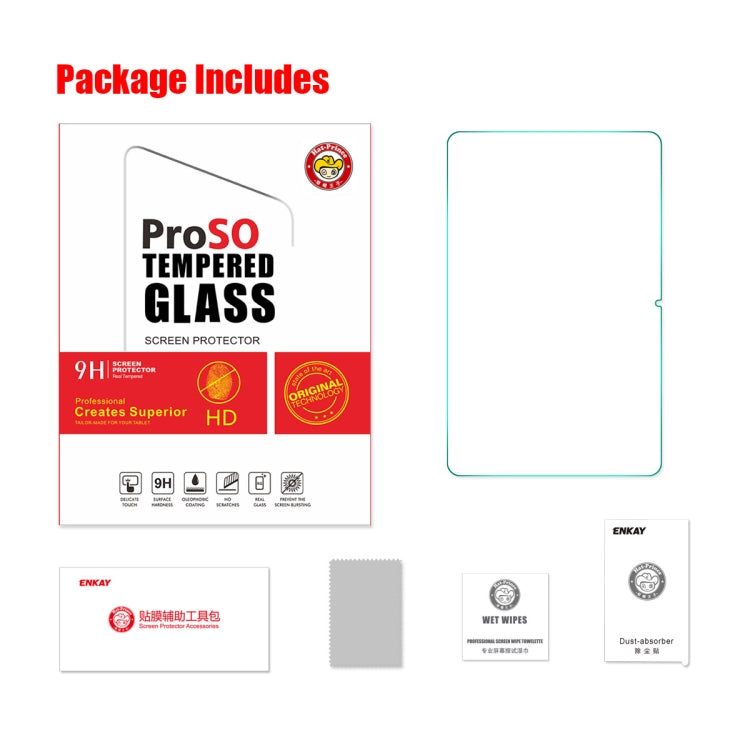 For OPPO Pad Air ENKAY 0.33mm Explosion-proof Tempered Glass Film