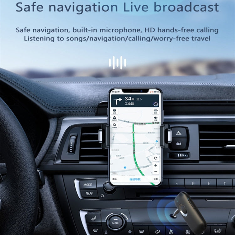 BR06 Bluetooth 5.0 Receiver Speaker Amplifier Car Hands-free - Audio Receiver Transmitter by PMC TechLife | Online Shopping South Africa | PMC TechLife | Buy Now Pay Later Mobicred