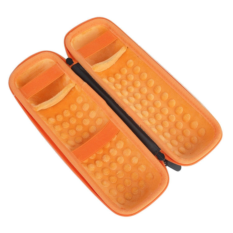 For JBL Flip 6 Portable Storage Box Case(Black Orange) - Protective Case by PMC TechLife | Online Shopping South Africa | PMC TechLife