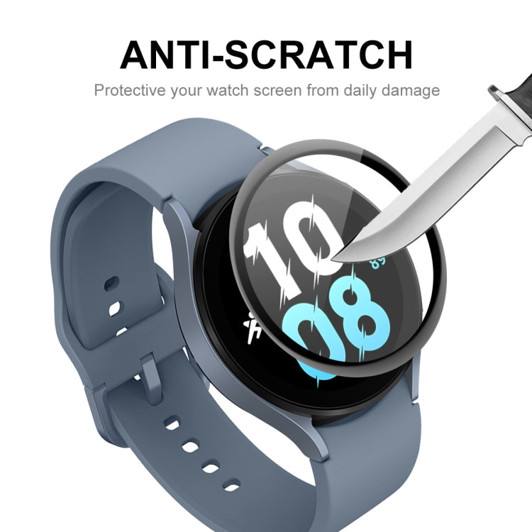 5 PCS For Samsung Galaxy Watch5 44mm ENKAY 3D Full Coverage PC + PMMA HD Screen Protector Film