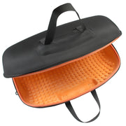 For JBL Boombox2 Anti-pressure Portable Storage Box with Charger Box(Black + orange)