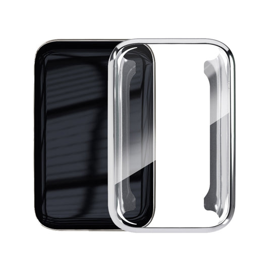 For Xiaomi Mi Band 7 Pro ENKAY Hat-Prince Full Coverage Electroplated TPU Screen Protection Case(Silver) - free shipping - PMC Jewellery - Order now!