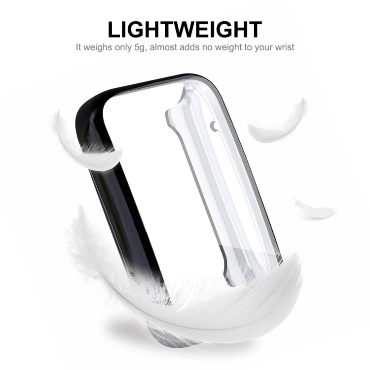 For Xiaomi Mi Band 7 Pro ENKAY Hat-Prince Full Coverage Electroplated TPU Screen Protection Case(Rose Gold) - Watch Cases by ENKAY