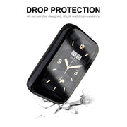 For Xiaomi Mi Band 7 Pro ENKAY Hat-Prince Full Coverage Electroplated TPU Screen Protection Case(Dark Blue)
