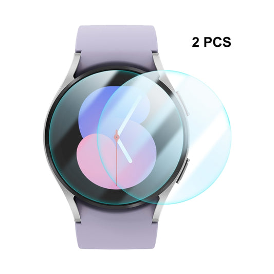 2 PCS For Samsung Galaxy Watch5 40mm ENKAY Hat-Prince Crystal Anti-scratch Screen Protector Film - Screen Protector by ENKAY | Online Shopping South Africa | PMC Jewellery | Buy Now Pay Later Mobicred