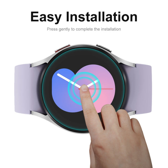 2 PCS For Samsung Galaxy Watch5 40mm ENKAY Hat-Prince Crystal Anti-scratch Screen Protector Film