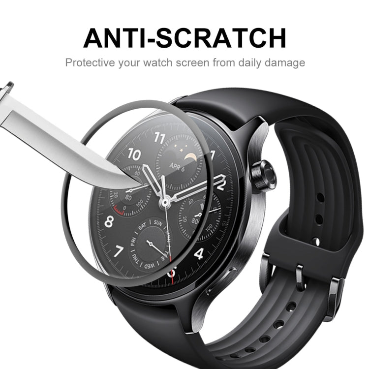 2 PCS For Xiaomi Watch S1 Pro ENKAY 3D Full Coverage Screen Protector Film - Screen Protector by ENKAY | Online Shopping South Africa | PMC Jewellery | Buy Now Pay Later Mobicred