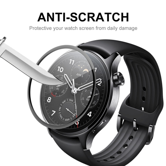 5 PCS For Xiaomi Watch S1 Pro ENKAY 3D Full Coverage Screen Protector Film