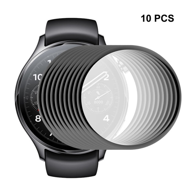 10 PCS For Xiaomi Watch S1 Pro ENKAY 3D Full Coverage Screen Protector Film