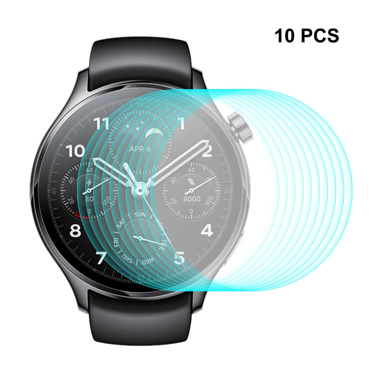 10 PCS For Xiaomi Watch S1 Pro ENKAY 0.2mm 9H Tempered Glass Screen Protector Film - free shipping - PMC Jewellery - Order now!