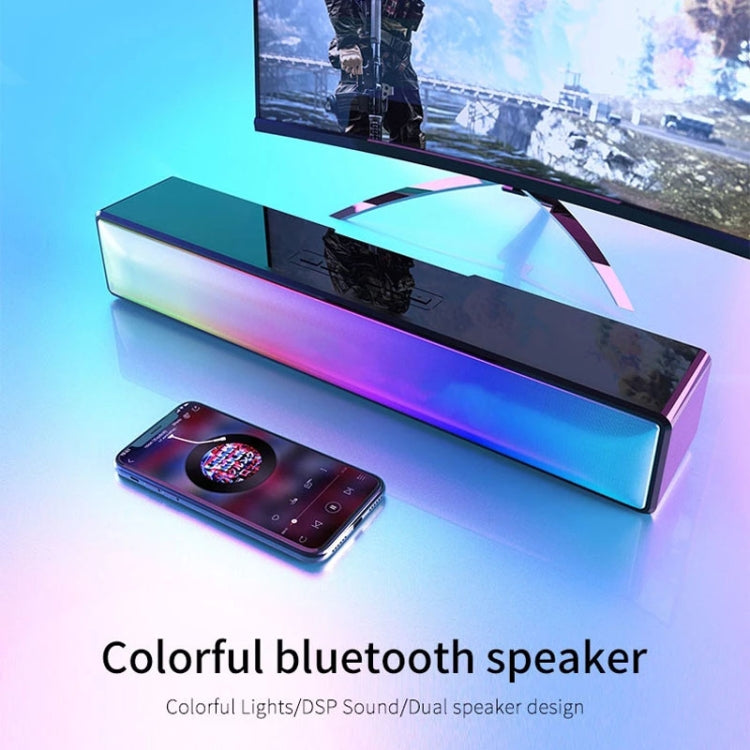 AEC BT601 RGB Light HiFi Soundbar Bluetooth Speaker Home Theater - free shipping - PMC TechLife - Order now!