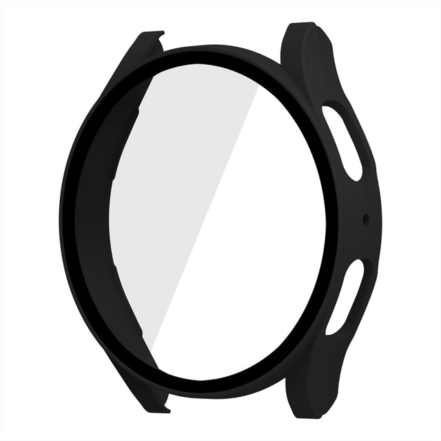 For Samsung Galaxy Watch5 40mm ENKAY Hat-Prince Full Coverage PC Frame + 9H Tempered Glass Case(Black)