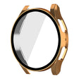For Samsung Galaxy Watch5 40mm ENKAY Hat-Prince Full Coverage PC Frame + 9H Tempered Glass Case(Rose Gold)