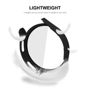 For Samsung Galaxy Watch5 40mm ENKAY Hat-Prince Full Coverage PC Frame + 9H Tempered Glass Case(Silver) - Watch Cases by ENKAY