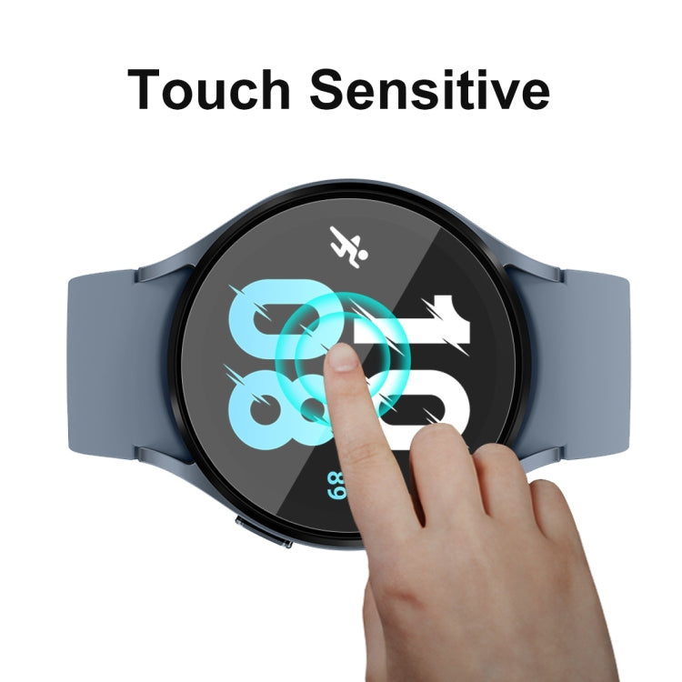 2 PCS For Samsung Galaxy Watch5 44mm ENKAY Hat-Prince Full Screen Coverage TPU Soft Film