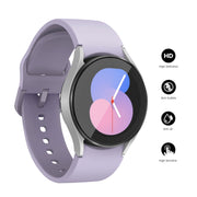 2 PCS For Samsung Galaxy Watch5 40mm ENKAY Hat-Prince Full Screen Coverage TPU Soft Film