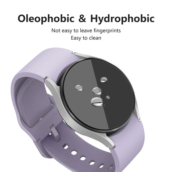 2 PCS For Samsung Galaxy Watch5 40mm ENKAY Hat-Prince Full Screen Coverage TPU Soft Film