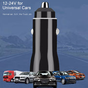 TE-P8 40W PD20W + PD20W Dual Port PD3.0 Car Charger with Type-c to Type-C Data Cable, Length: 1m(Black)