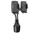 A080+X908 Car Cup Double Mobile Phone Holder Mount Adjustable Cradle Bracket - free shipping - PMC TechLife - Order now!