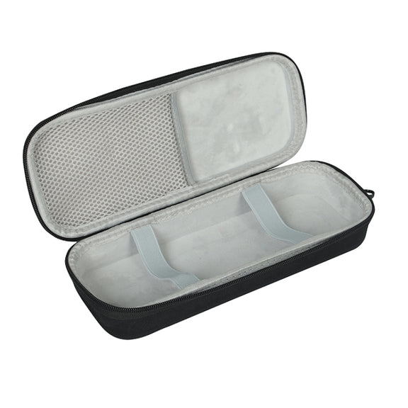 For JBL PartyBox Encore Essential Shockproof Portable Storage Bag with Microphone Bag(Black + Grey)