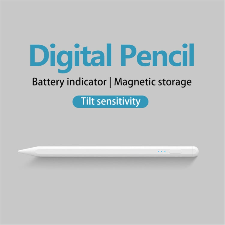 Tablet Phone Universal Capacitive Stylus For iPad Mini6/Mini5/Air3 10.5/Pro 11/Air4 10.9/ 10.2 /Pro  12.9 (White) - Stylus Pen by PMC TechLife | Online Shopping South Africa | PMC TechLife