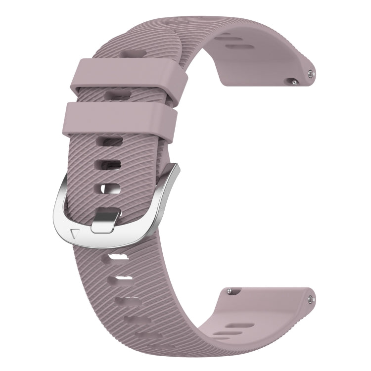 Compatible with Garmin Venu 2S 18mm Solid Color Silicone Watch Band(Roland Purple) - Watch Bands by PMC Jewellery | Online Shopping South Africa | PMC Jewellery | Buy Now Pay Later Mobicred