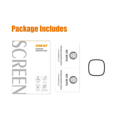 1 PCS For Fitbit Versa 4 / Sense 2 ENKAY 3D Full Coverage Soft PC Edge + PMMA HD Screen Protector Film - Screen Protector by ENKAY | Online Shopping South Africa | PMC Jewellery | Buy Now Pay Later Mobicred