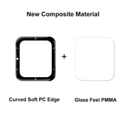 5 PCS Compatible with Garmin Venu SQ 2 ENKAY 3D Full Coverage Soft PC Edge + PMMA HD Screen Protector Film(Sport Version)