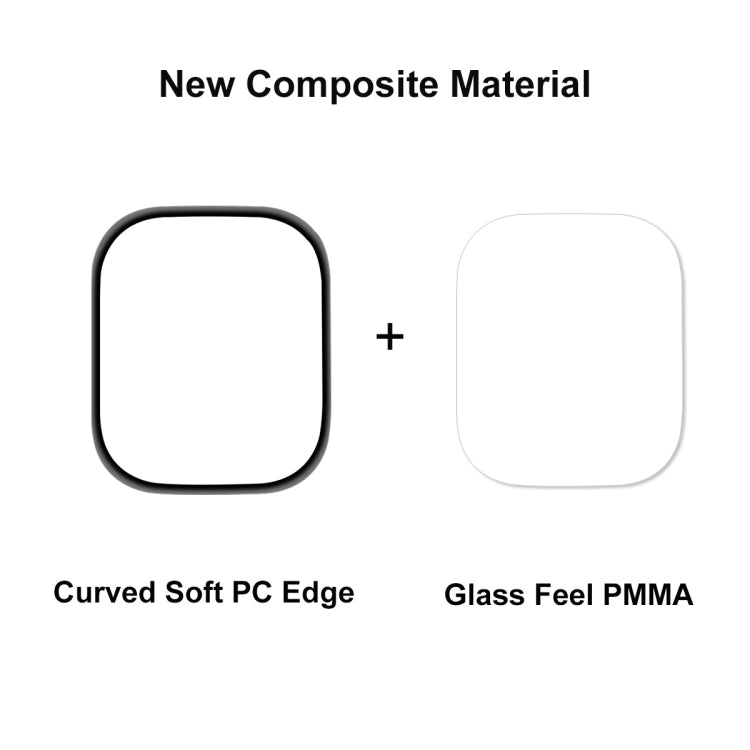 10 PCS ENKAY 3D Soft PC Edge PMMA Screen Film For Apple Watch Ultra / Ultra 2 / Ultra 3 49mm - Front Protector by ENKAY | Online Shopping South Africa | PMC Jewellery | Buy Now Pay Later Mobicred