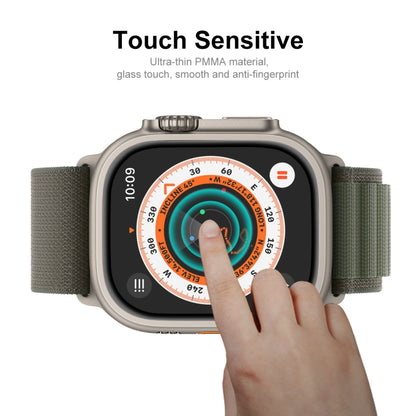10 PCS ENKAY 3D Soft PC Edge PMMA Screen Film For Apple Watch Ultra / Ultra 2 / Ultra 3 49mm - Front Protector by ENKAY | Online Shopping South Africa | PMC Jewellery | Buy Now Pay Later Mobicred