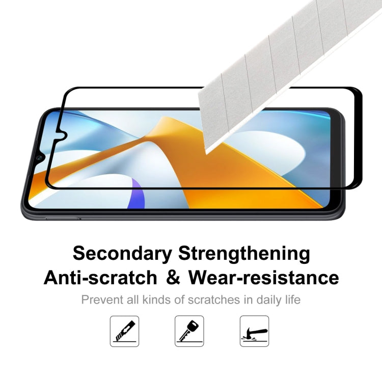 10 PCS For Xiaomi Poco C40 ENKAY Full Glue 0.26mm 9H 2.5D Tempered Glass Full Film - free shipping - PMC TechLife - Order now!