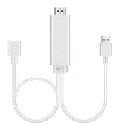 Dongle USB Male + USB Female to HDMI Male 1080P HDMI Cables Adapter