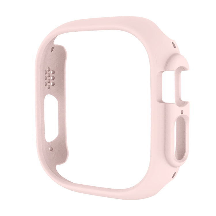 For Apple Watch Ultra / Ultra 2 49mm ENKAY 2 in 1 PC Case + Full Coverage 9H Tempered Glass Film(Pink) - free shipping - PMC TechLife - Order now!
