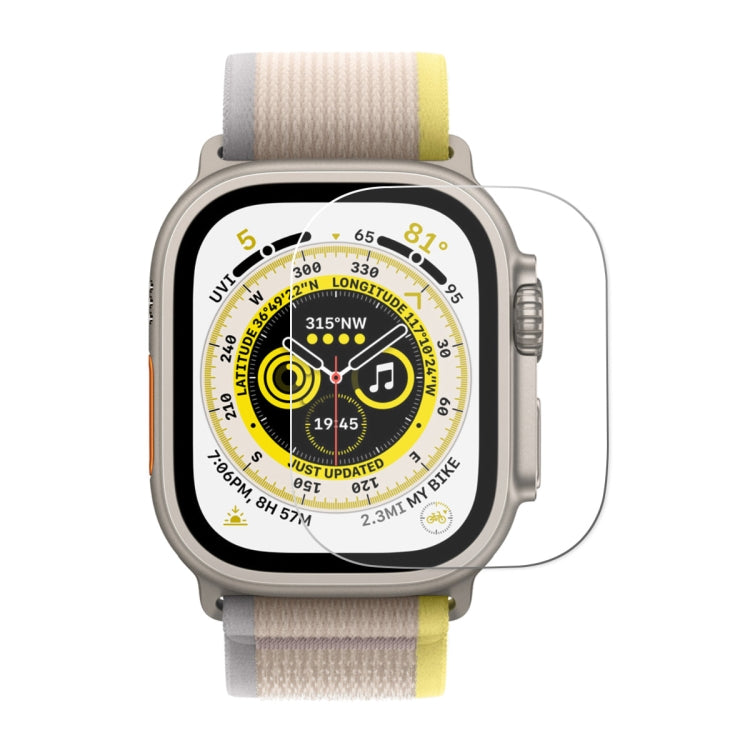 For Apple Watch Ultra / Ultra 2 / Ultra 3 49mm ENKAY 0.2mm 9H Tempered Glass Watch Film - Screen Protector by ENKAY | Online Shopping South Africa | PMC TechLife | Buy Now Pay Later Mobicred