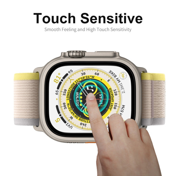 For Apple Watch Ultra / Ultra 2 / Ultra 3 49mm ENKAY 9H Full Cover Tempered Glass Watch Film