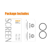 2 PCS For Samsung Galaxy Watch5 40mm ENKAY 9H Full Cover Tempered Glass Watch Film