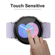 2 PCS For Samsung Galaxy Watch5 40mm ENKAY 9H Full Cover Tempered Glass Watch Film
