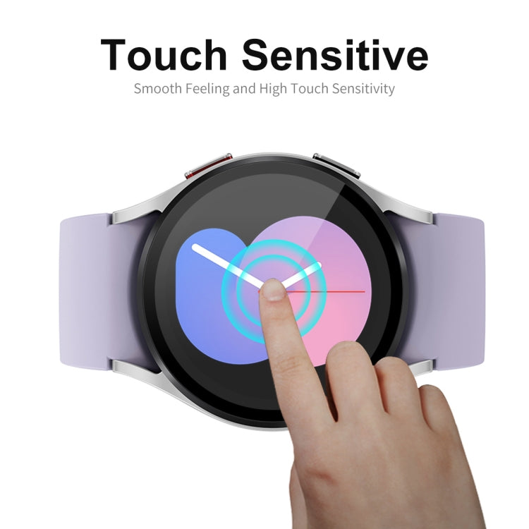 2 PCS For Samsung Galaxy Watch5 40mm ENKAY 9H Full Cover Tempered Glass Watch Film
