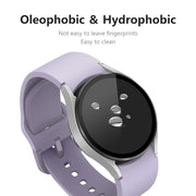 2 PCS For Samsung Galaxy Watch5 40mm ENKAY 9H Full Cover Tempered Glass Watch Film